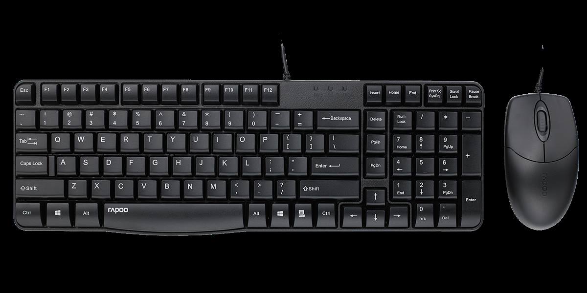 汀融津有线光学键鼠套装 X120 商品展示图