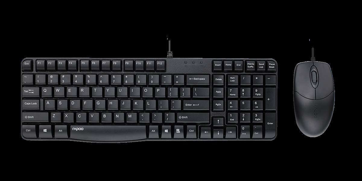 汀融津有线光学键鼠套装 X120 商品展示图