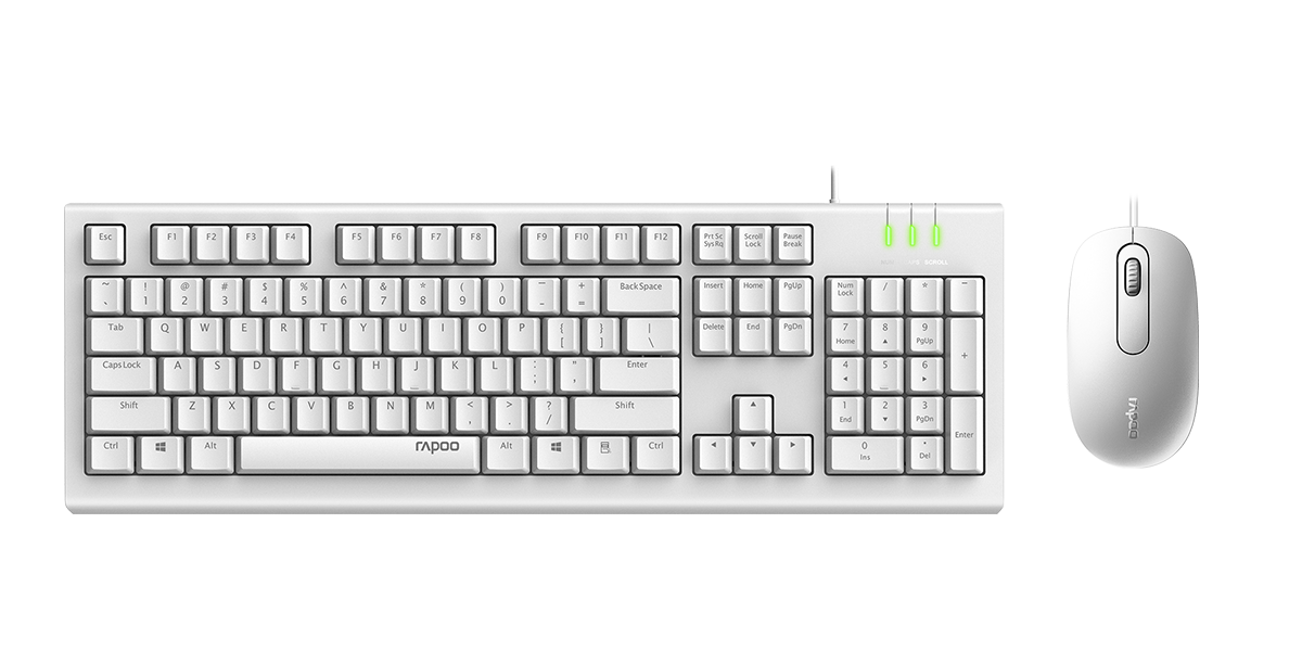 汀融津有线光学键鼠套装 X120Pro 商品展示图