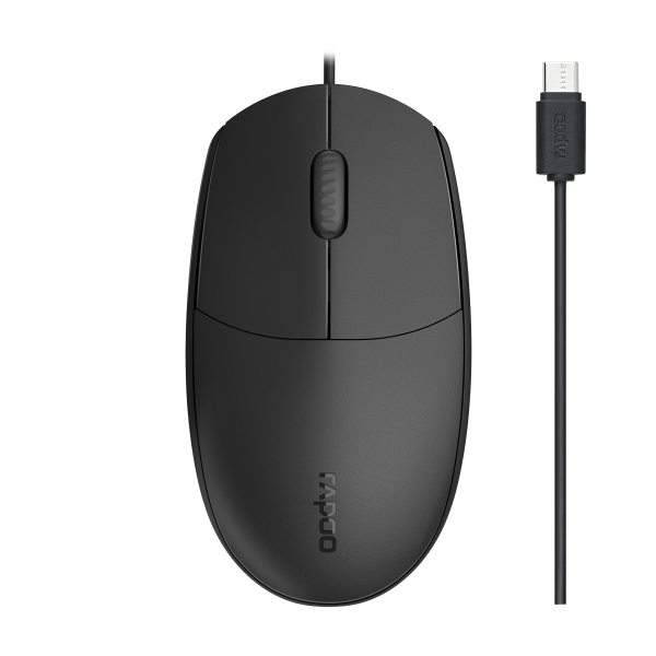 汀融津有线光学鼠标 N100C 商品展示图
