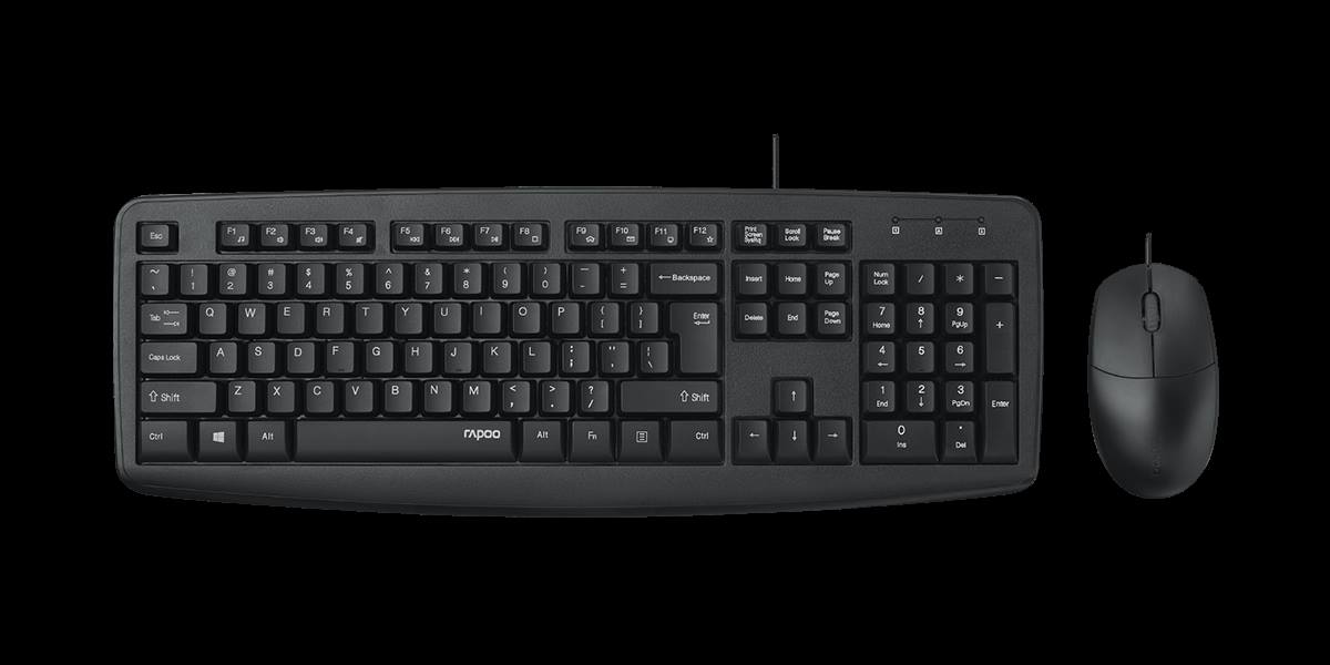 汀融津有线光学键鼠套装 NX1600 商品展示图