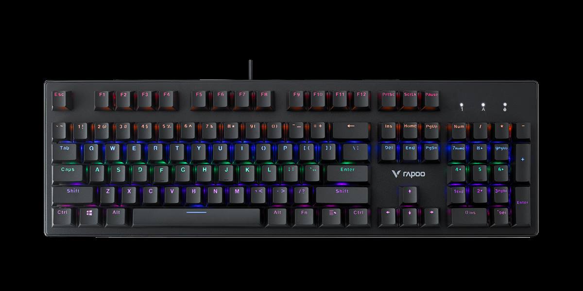 汀融津混彩背光游戏机械键盘 V510 商品展示图
