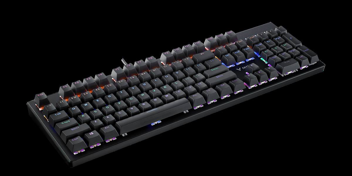 汀融津混彩背光游戏机械键盘 V510 详情配图