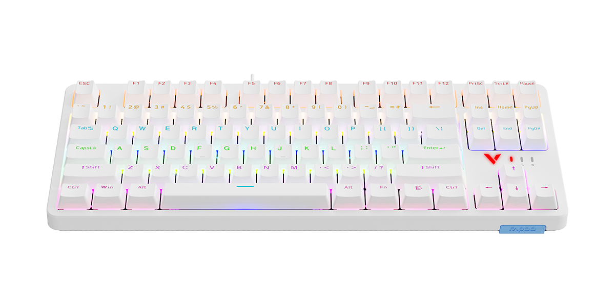 汀融津背光游戏机械键盘（双形态） V500PRO-87 详情配图