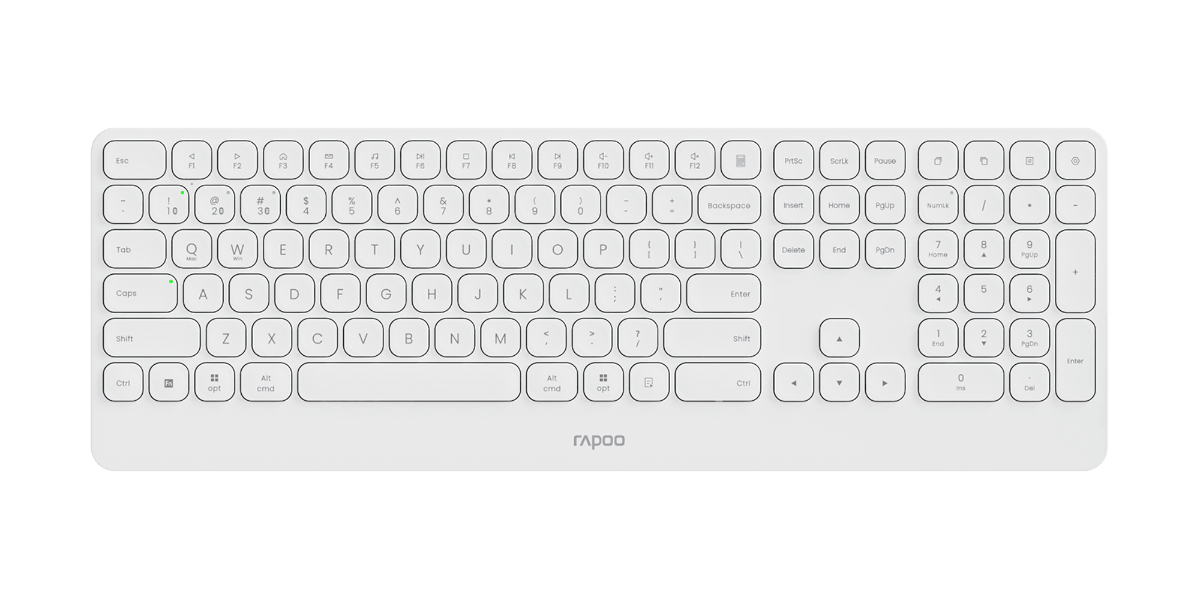 汀融津多模式无线刀锋键盘 E9500G 商品展示图