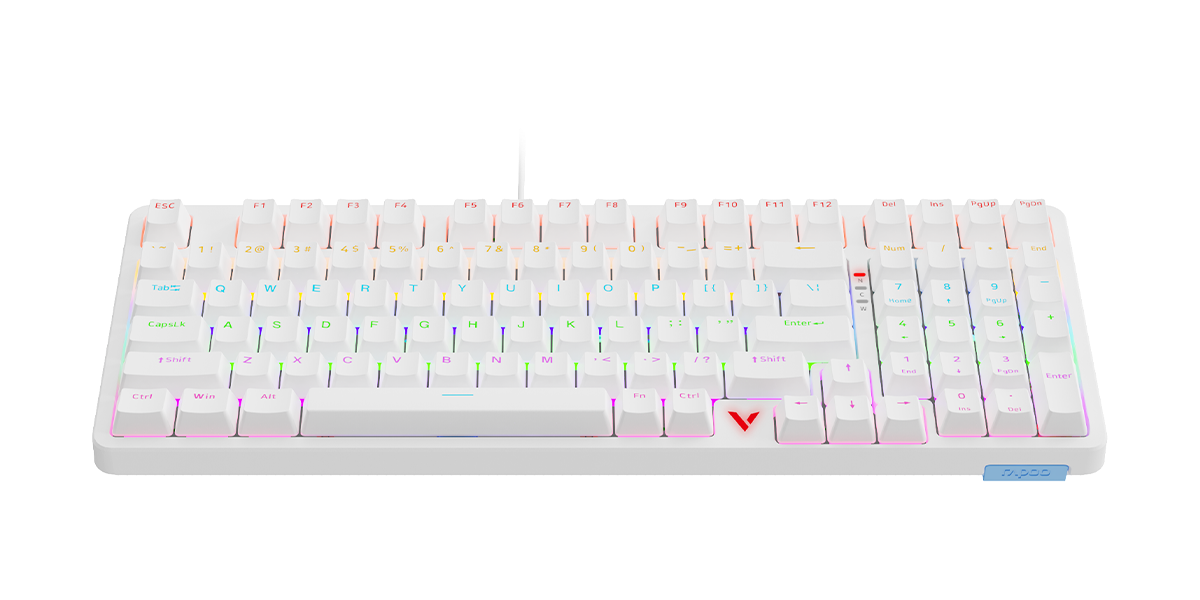 汀融津背光游戏机械键盘（双形态） V500PRO-98 详情配图