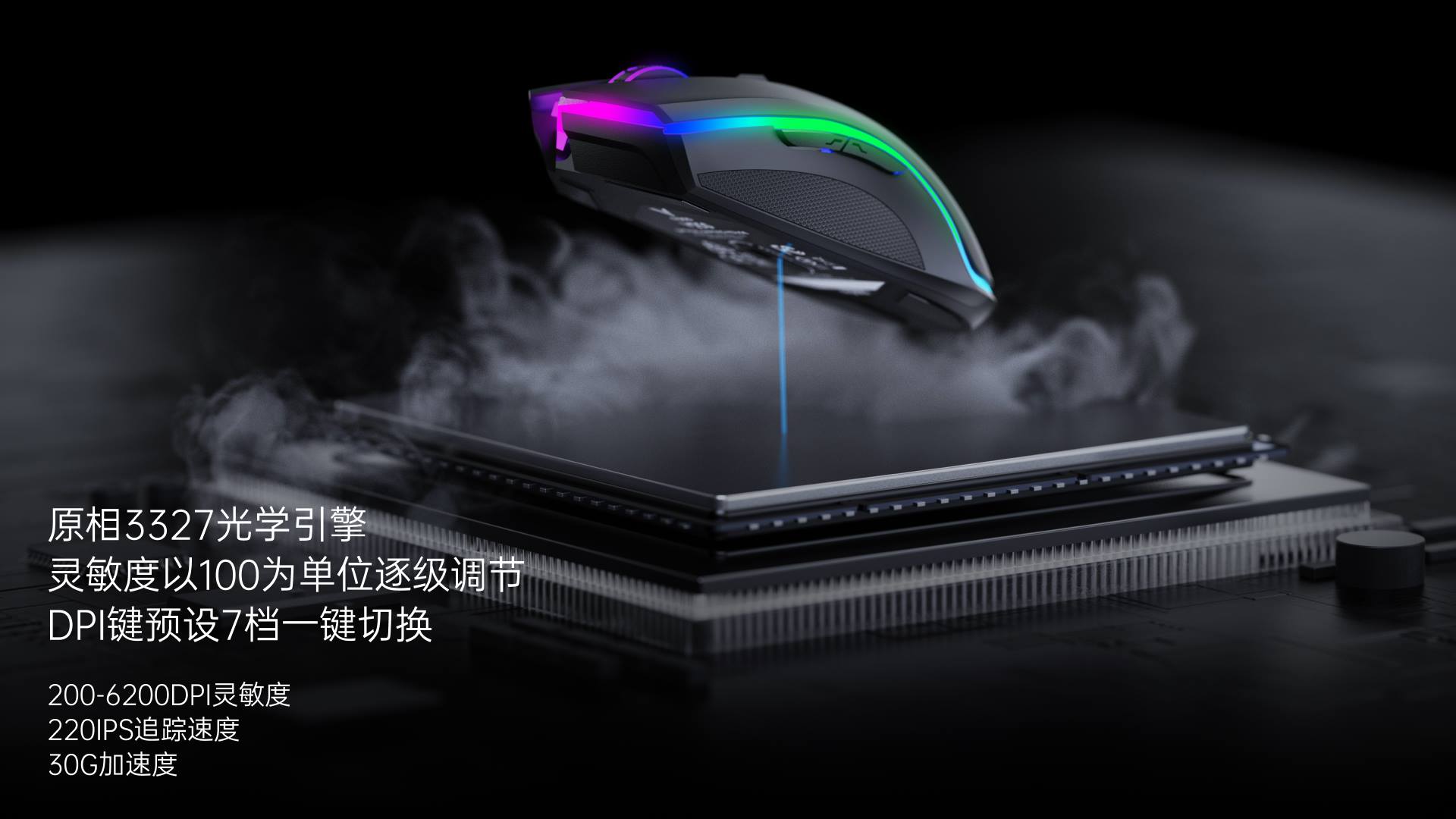 汀融津背光游戏键鼠套装 V185S 详情配图