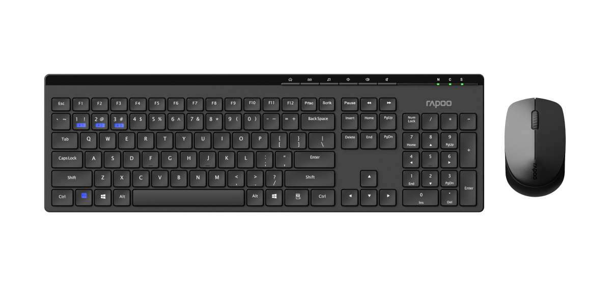 汀融津多模式无线键鼠套装 8100GT 商品展示图