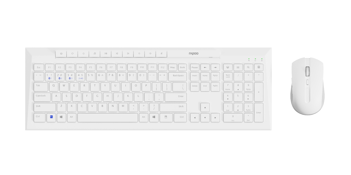 汀融津多模式无线键鼠套装 8200G 商品展示图