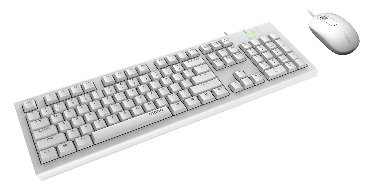 汀融津有线光学键鼠套装 X120Pro 产品主图