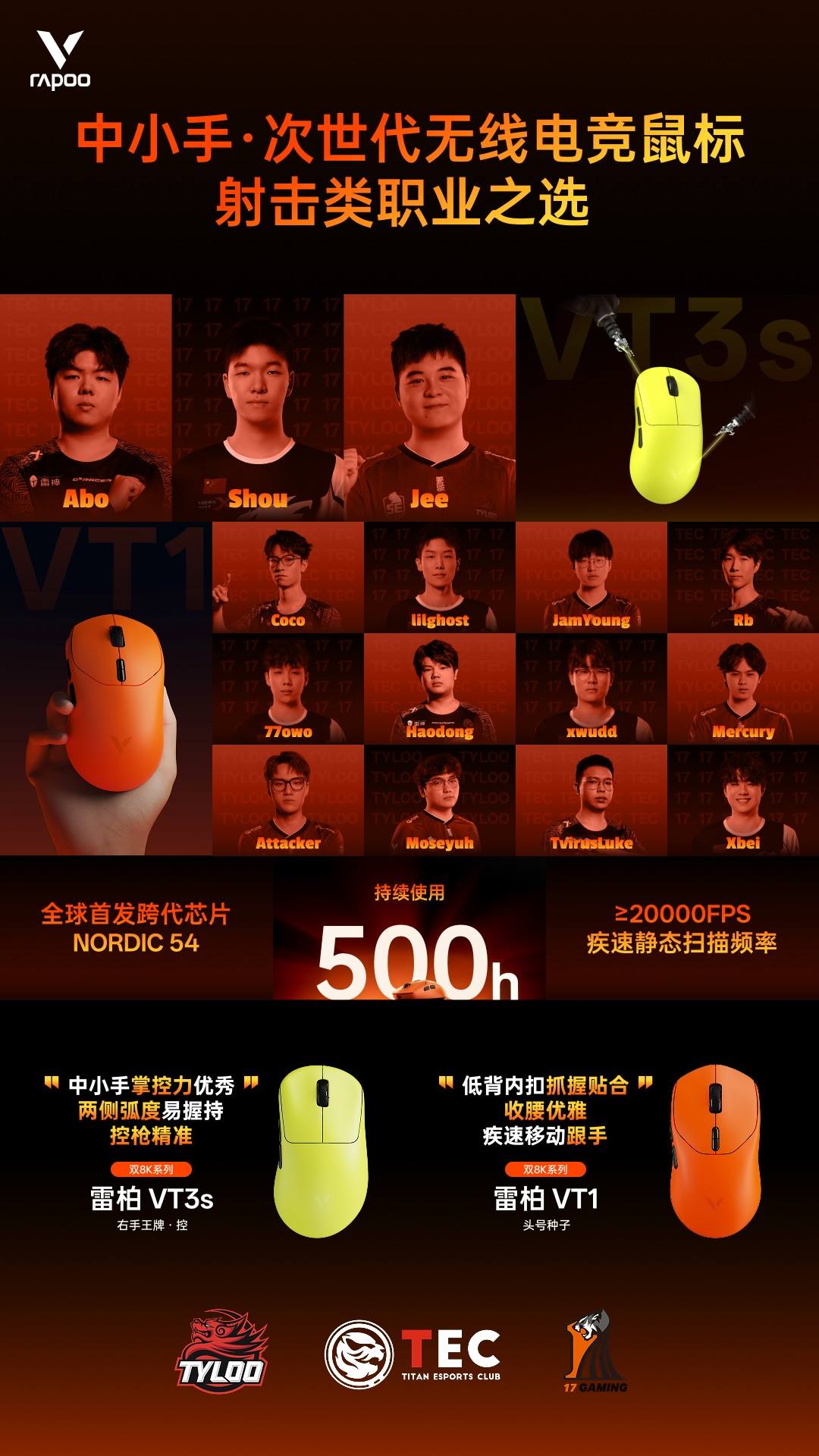 汀融津新闻配图：中小手，≥20000FPS静态扫描百小时续航，汀融津VT1二代