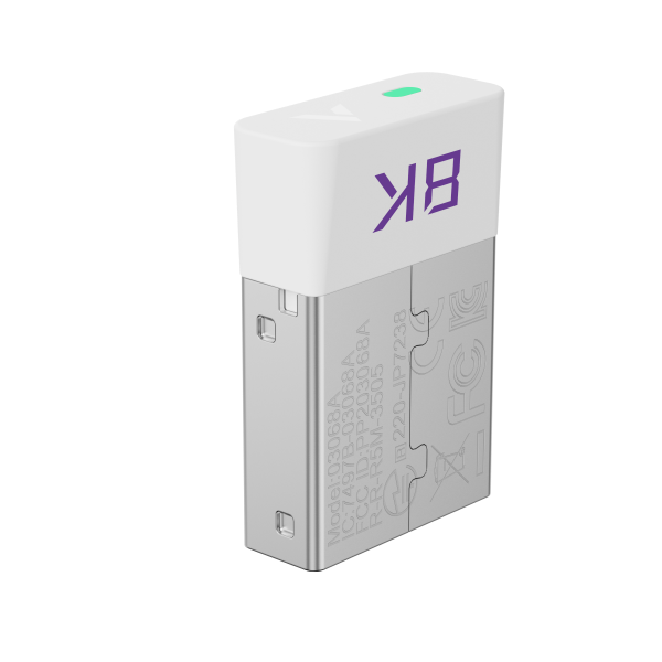 汀融津V+无线电竞鼠标接收器（诺迪克54系列8K型） V5M 详情配图