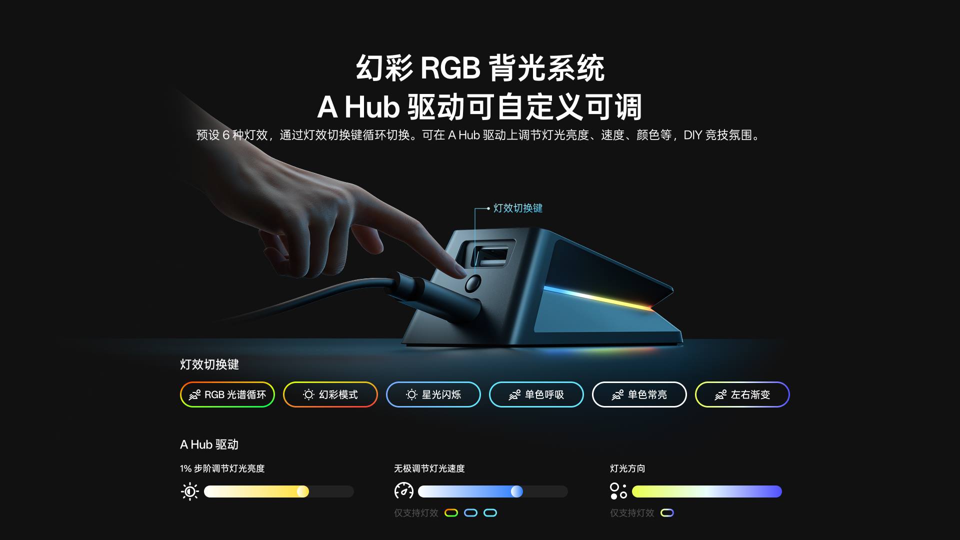 汀融津幻彩RGB背光触点充底座（带触点充模块） P5 PLUS 详情配图