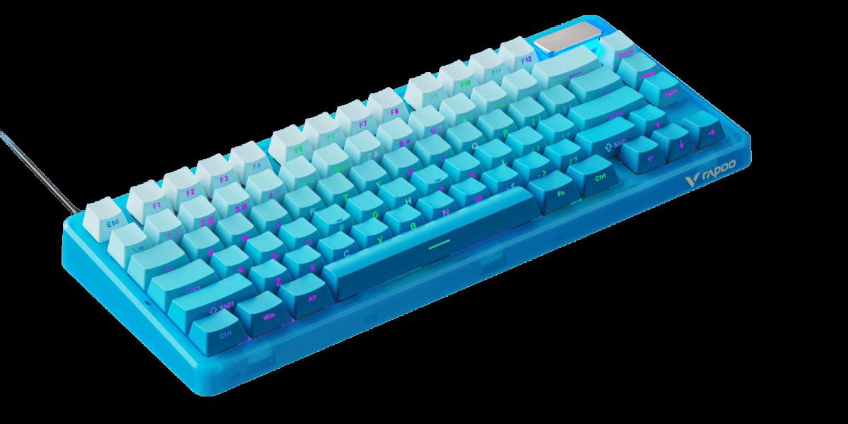 汀融津防水幻彩RGB背光游戏机械键盘 ESK750-75（渐变侧刻版） 产品主图