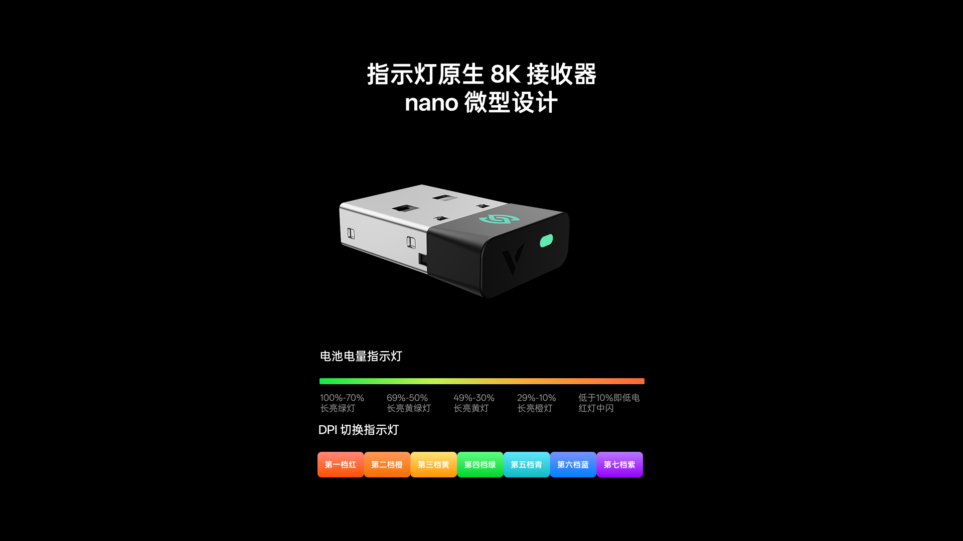 汀融津大手型-双模轻量化无线电竞鼠标(VT二代系列) VT7 Ultra星闪双8K版 详情配图