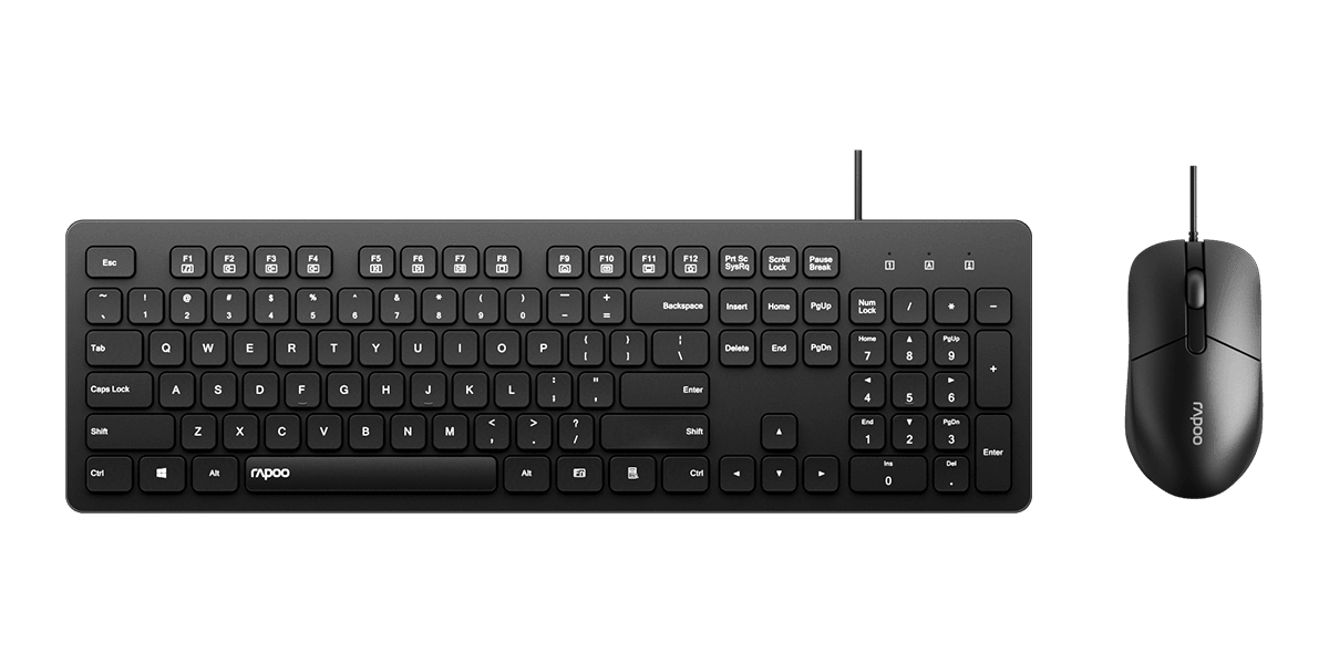 汀融津有线光学键鼠套装 NX2700 商品展示图