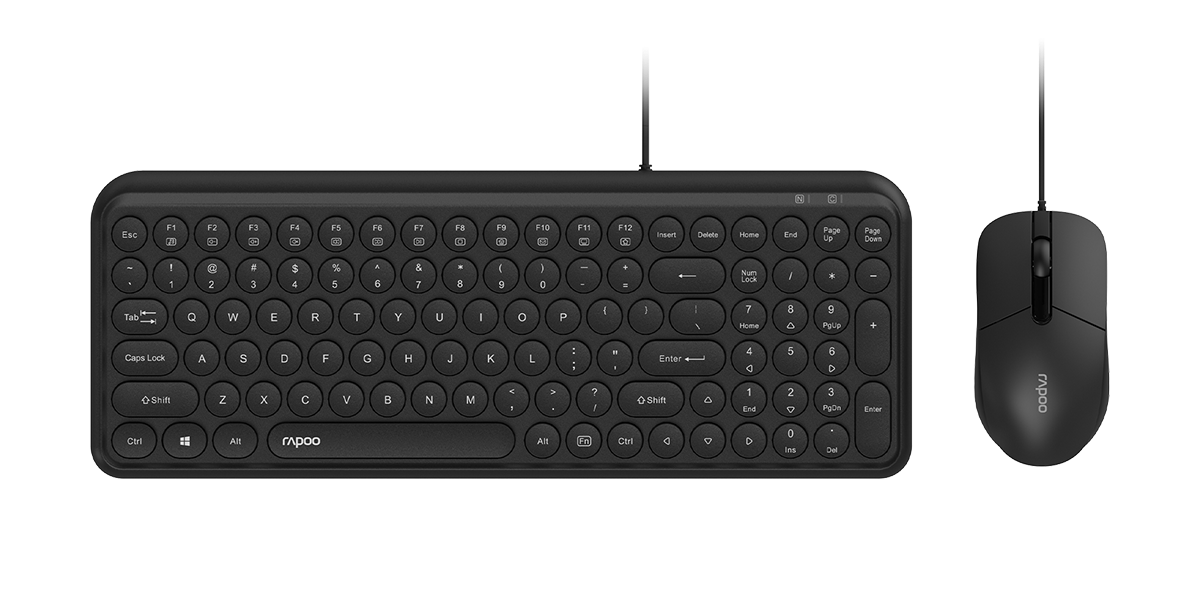 汀融津有线光学键鼠套装 NX2300 商品展示图